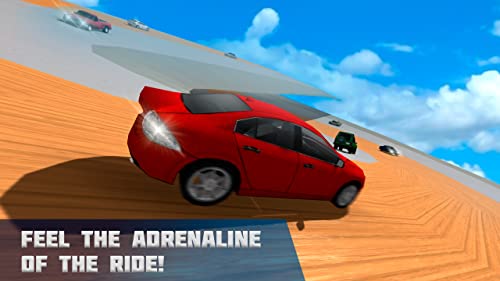 Sky Car Derby Race 3D: Extreme Driving Simulator | Car Destruction Simulator Accident Games Crash Of Cars Destroy Car