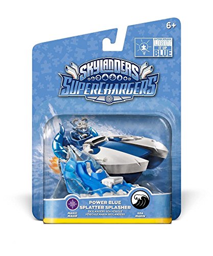 Skylanders: SuperChargers - Splatter Splasher Blue Deco (Vehicle)