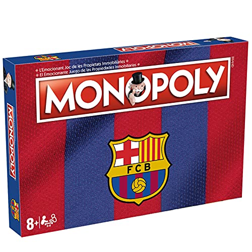 SKYLINE, Monopoly Barcelona FC, Juego de Mesa, Juego de Estrategia, Multicolor, Talla Única (Versión Español)