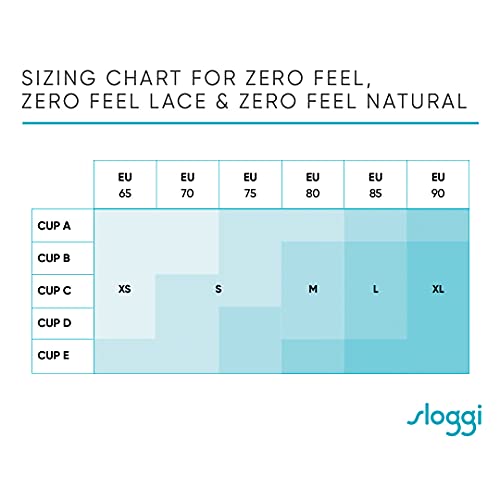 Sloggi Zero Feel Top Corsé, Negro (Black 04), 42 (Talla del Fabricante: M 40/42) para Mujer