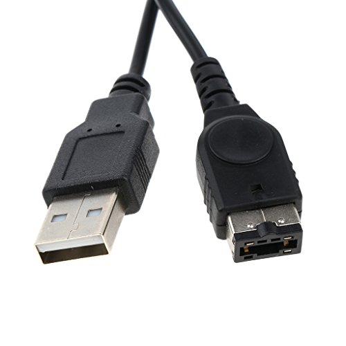 SM SunniMix Cable de Carga USB Compatible con Nintendo Gameboy Advance SP para Ordenador y Portátil con Protección de Circuito Inverso