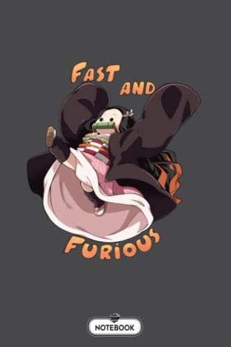 Smoll Nezuko Is Here Kimetsu No Yaiba Nezuko Notebook: Lined College Ruled Paper,6x9 120 Pages,journal,matte Finish Cover,diary,planner