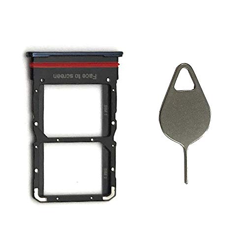 Snailcanfly Reemplazo para Xiaomi Mi 10 5G M2001J2G M2001J2I 6.67inch Tarjeta SIM Nano + Soporte para Ranura de Bandeja de Tarjeta Micro SD Twilight Grey