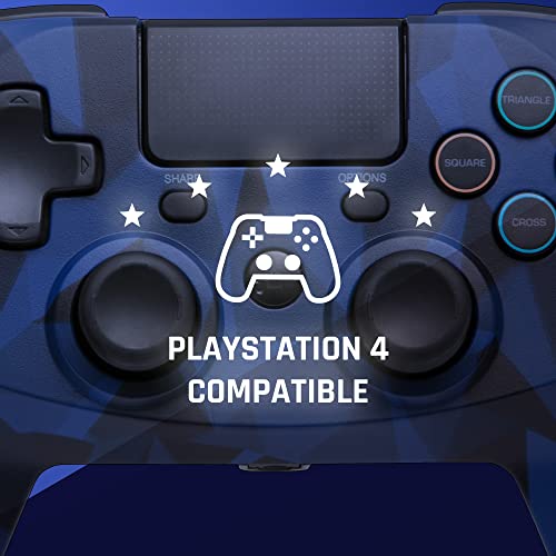 Snakebyte 4 S Wireless Gamepad PlayStation 4,Playstation 3 Azul, Camuflaje