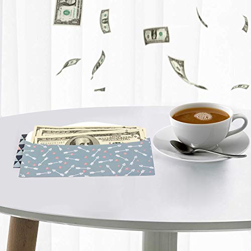 Sobres de Dinero en Efectivo Sobres de Presupuesto Impermeables Sobres de Plástico Reutilizables para Dinero en Efectivo (12PCS Colorido)