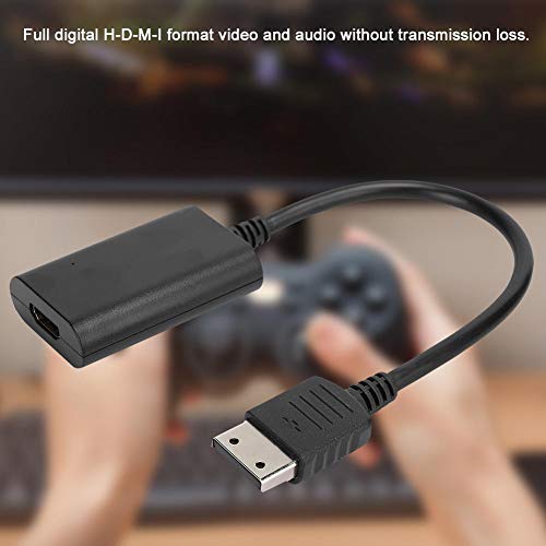 Socobeta Cable HDMI Accesorios Adaptador Divisor de Cable HDMI Consolas de Juegos Convertidor de Video para Consolas de Juegos Sega Dreamcast