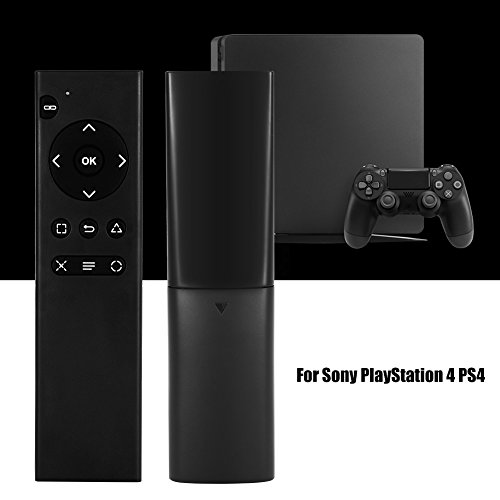 Socobeta Mando a Distancia Playstation 4 PS4 DVD Controlador Multimedia para 2.4Ghz Controlador Multimedia inalámbrico con Receptor USB