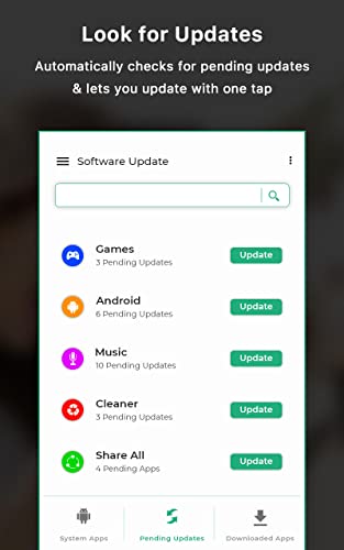 Software Update - Keeps your Apps updated
