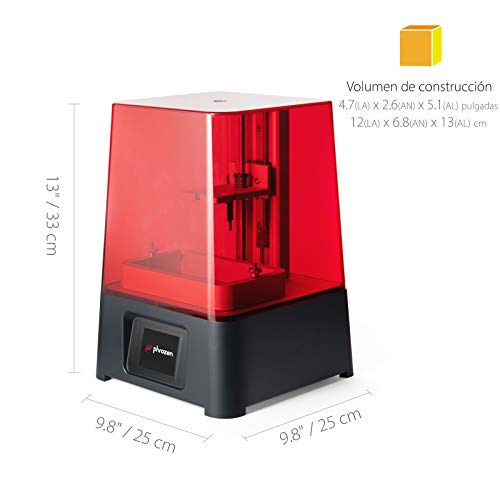 Sonic Mini de PHROZEN para Impresora 3D LCD de 5,5" Monocromo con función de impresión Fuera de línea.Tamaño de la Impresora: 9,8(LA) x9,8(AN) x12,9(AL) Pulgadas