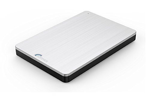 Sonnics 250GB Plata Disco duro externo portátil USB 3.0 de alta velocidad de transferencia para uso con Windows PC, Apple Mac y XBOX 360