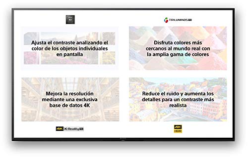 Sony BRAVIA KD-43X89J - Televisor LED de 43 " con 4 K Ultra HD (UHD), Alto rango dinámico (HDR) y Smart TV con Google TV (modelo 2021)