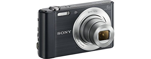 Sony DSC-W810 - Cámara compacta de 20.1 Mp (pantalla de 2.7", zoom óptico 6x, estabilizador digital), negro