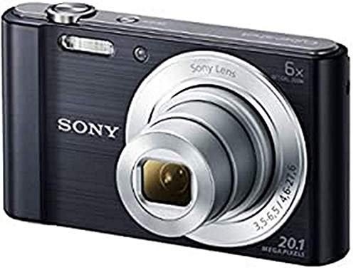 Sony DSC-W810 - Cámara compacta de 20.1 Mp (pantalla de 2.7", zoom óptico 6x, estabilizador digital), negro