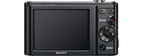 Sony DSC-W810 - Cámara compacta de 20.1 Mp (pantalla de 2.7", zoom óptico 6x, estabilizador digital), negro