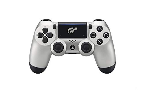 Sony DUALSHOCK 4 Limited Edition GT Sport Gamepad PlayStation 4 Negro, Plata - Volante/mando (Gamepad, PlayStation 4, Analógico/Digital, D-pad, Hogar, Share, Inalámbrico y alámbrico, Bluetooth)