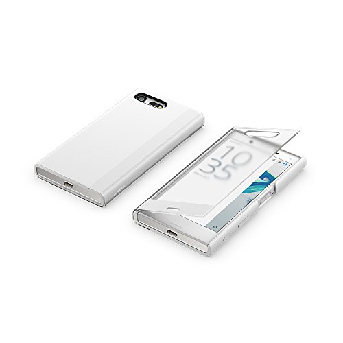 Sony L'Style Cover Touch SCTF20 - Funda con Tapa táctil para móvil Xperia X Compact, Color Blanco