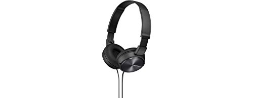 Sony MDR-ZX310APB - Auriculares de diadema cerrados (con micrófono, control remoto integrado), negro