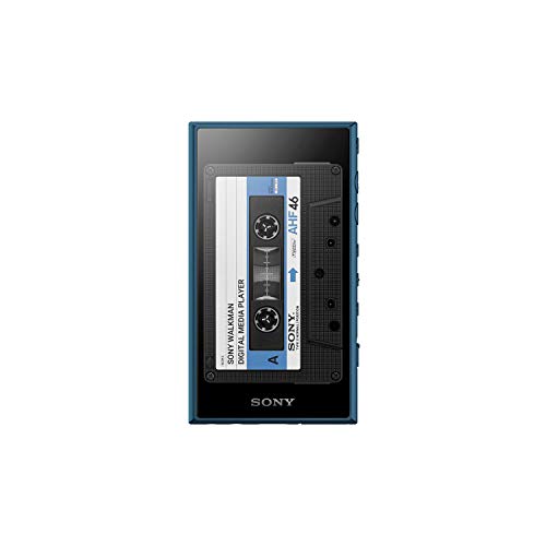 Sony NWA105L.CEW - Reproductor de Audio Walkman (16GB, Hi-Res Audio, Wi-Fi, Bluetooth, Pantalla táctil de 3.6", Android 9.0, S-Master HX, DSEE-HX, USB Tipo C) Azul