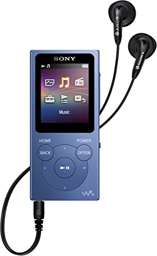 Sony NWE394L.CEW - Reproductor MP3, reproducción de música, foto, radio FM, 8 GB, Azul
