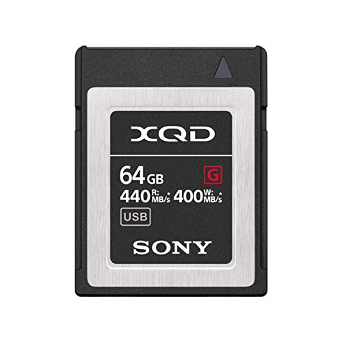 Sony QDG64F/J XQD - Tarjeta de Memoria (64 GB, XQD, 440 MB/s)