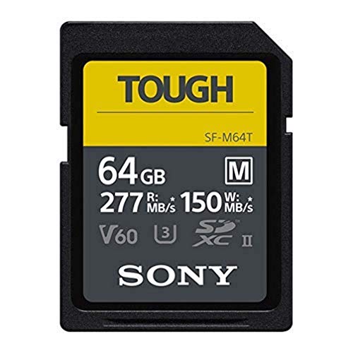 Sony Tough - Tarjeta SD de memoria flash 64 GB