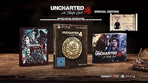 Sony Uncharted 4: A Thief's End Básico PlayStation 4 Inglés vídeo - Juego (PlayStation 4, Acción / Aventura, Modo multijugador, T (Teen))