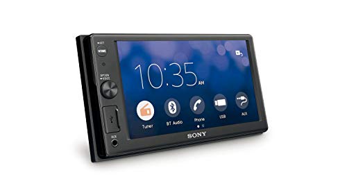 Sony XAV-AX1000 - Reproductor 2DIN para coche (Apple CarPlay, bluetooth y NFC, pantalla táctil de 6,2", control por voz, EXTRA BASS, Siri Eyes Free y potencia de 55W x 4, sonido DSO), negro