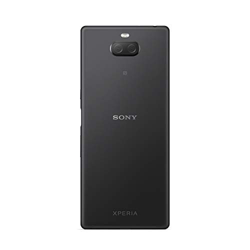 Sony Xperia 10 Plus - Smartphone de 6,5" Full HD+ 21:9 CinemaWide (Octa-Core de 1,8 Ghz, 4 GB de RAM, 64 GB de ROM, cámara dual de 12+8 MP, Android P, Dual Sim), Color Negro [Versión española]