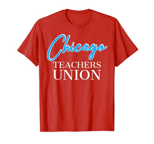 Soporte Chicago Teachers Union Strike Rojo para Ed Camiseta