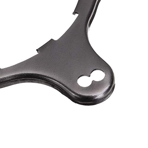 Soporte para ventilador de CPU AM4, accesorio de montaje para disipador de calor compatible con Corsair Hydro Serie H45 H55 H60 H75 (negro)