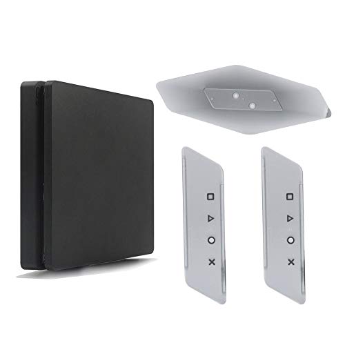 Soporte Vertical 2 en 1 Controlador Estación de Carga Soporte Vertical Soporte de Base para PS4 Slim/Pro