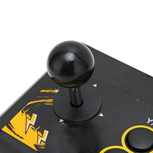Sorandy Joystick de Juegos con Cable USB para PS5, Controlador de Juegos de Lucha Arcade Retro para PC con Diseño Ergonómico, Gamepad de Consola de Juegos para PS3 para Switch