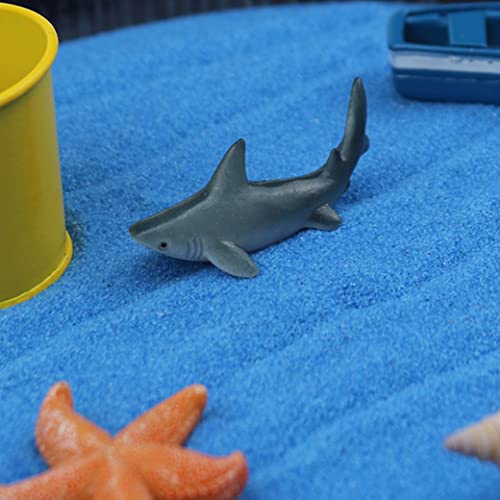 SouiWuzi Adorno de jardín mar Mundo de Arena Mini Zen Garden Sandbox Sandbox Bandeja de Arena Juego de Caja de Arena Juego de Regalo para niños Adultos Oficina
