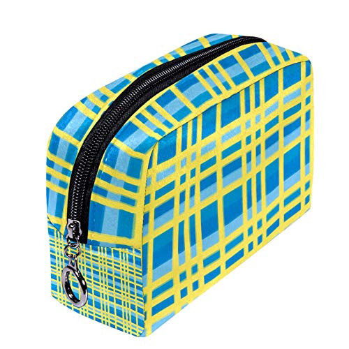 Space Channel Game - Bolsa de maquillaje para mujer con cremallera