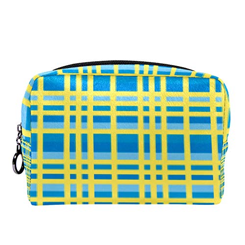 Space Channel Game - Bolsa de maquillaje para mujer con cremallera