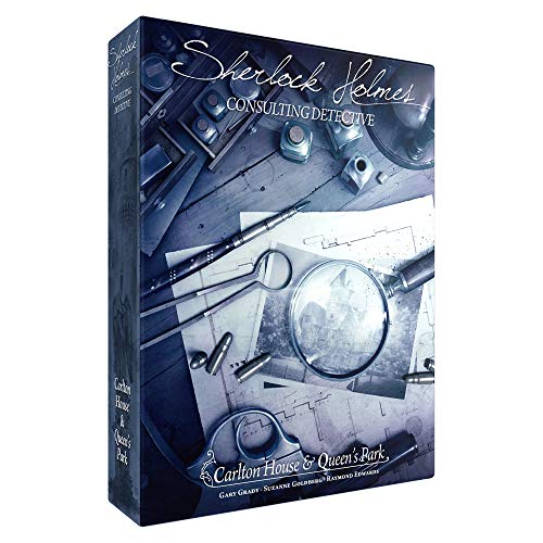 Space Cowboys SCSHCQ01US Carlton House & Queen's Park-Sherlock Holmes: Consulting Detective, Multicolor