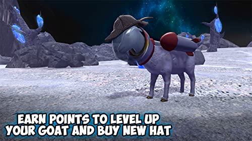 Space Goat Sim 3D – 2: Open Space Animal Simulator | UFO Games Space Explorer Astronaut Simulator Goat Games