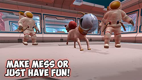 Space Goat Sim 3D – 2: Open Space Animal Simulator | UFO Games Space Explorer Astronaut Simulator Goat Games
