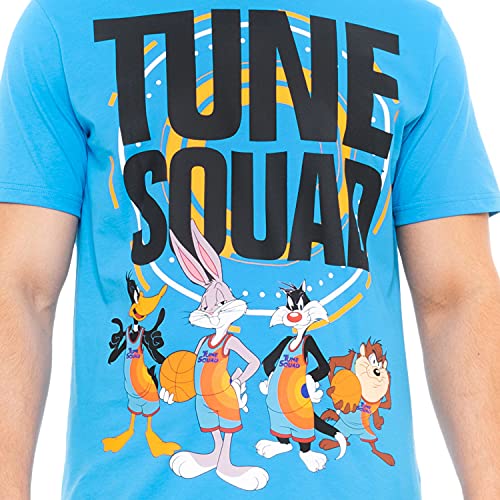 SPACE JAM Pijama para Hombre Bugs Bunny Azul X-Large