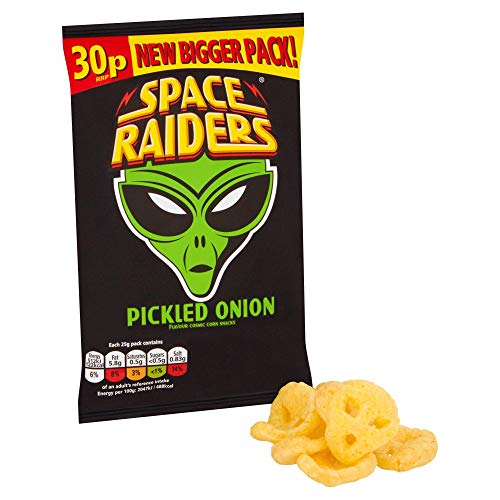 Space Raiders Pickled Onion (40 x 22g Bags)