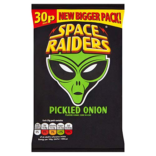 Space Raiders Pickled Onion (40 x 22g Bags)