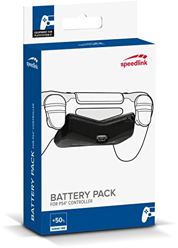 Speedlink Battery Pack for PS4 Controller, Negro