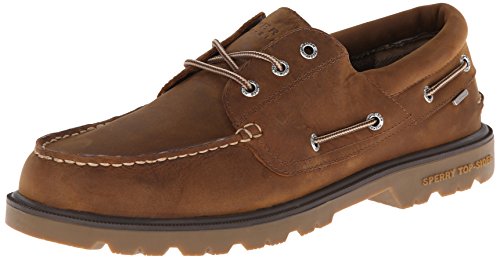 Sperry Top Sider A/O LUG 3-EYE WP - Zapato brogue de cuero hombre, marrón - marrón (Tan), 43 EU (9 )