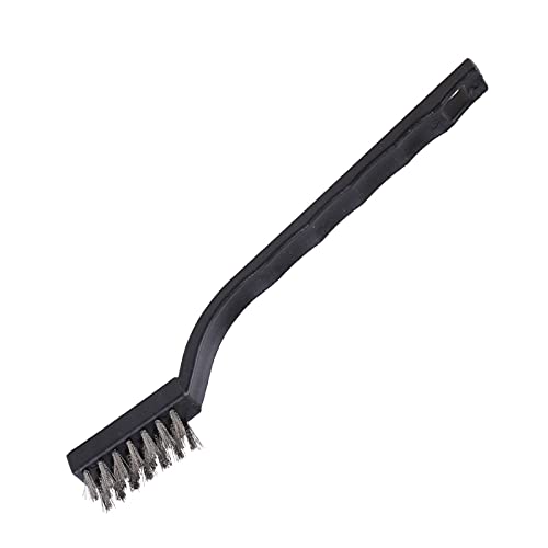 SPFCJL Handy Acero Inoxidable Nylon Latón Cepillo Cepillos Dientes Limpieza Rust G2AA