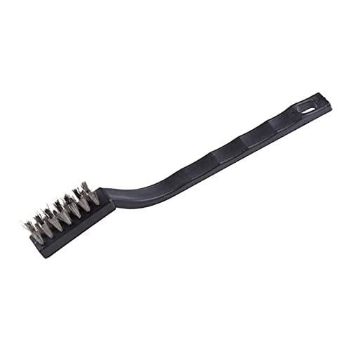 SPFCJL Handy Acero Inoxidable Nylon Latón Cepillo Cepillos Dientes Limpieza Rust G2AA