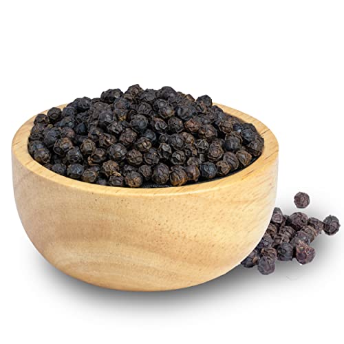 SPICE TRAIN, Pimienta Negra Grano Entera (454g) | Envase Auto-cierre, Especias Indias 100% Puras | Ideal para Cocinar, Batidos, Cafés, Leche y Té- Vegana, Sin Gluten