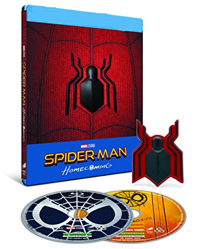 Spider-Man: Homecoming (BD + BD Extras) (Edición Especial Metal) (Con Comic) [Blu-ray]