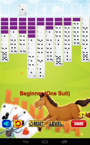 Spider Solitaire Horses Games