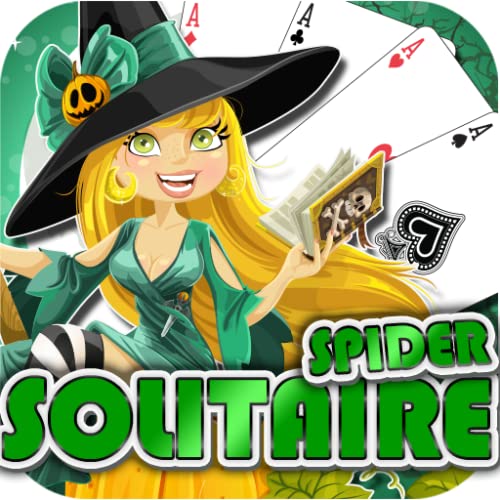Spider Solitaire Spell Books Witches