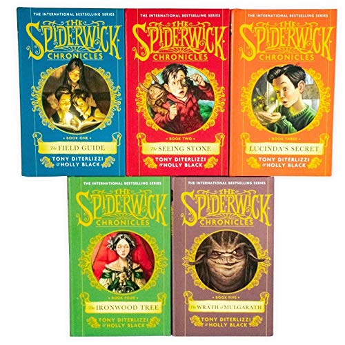 Spiderwick Chronicles series Collection 5 books set (The Wrath of Mulgrath, t...